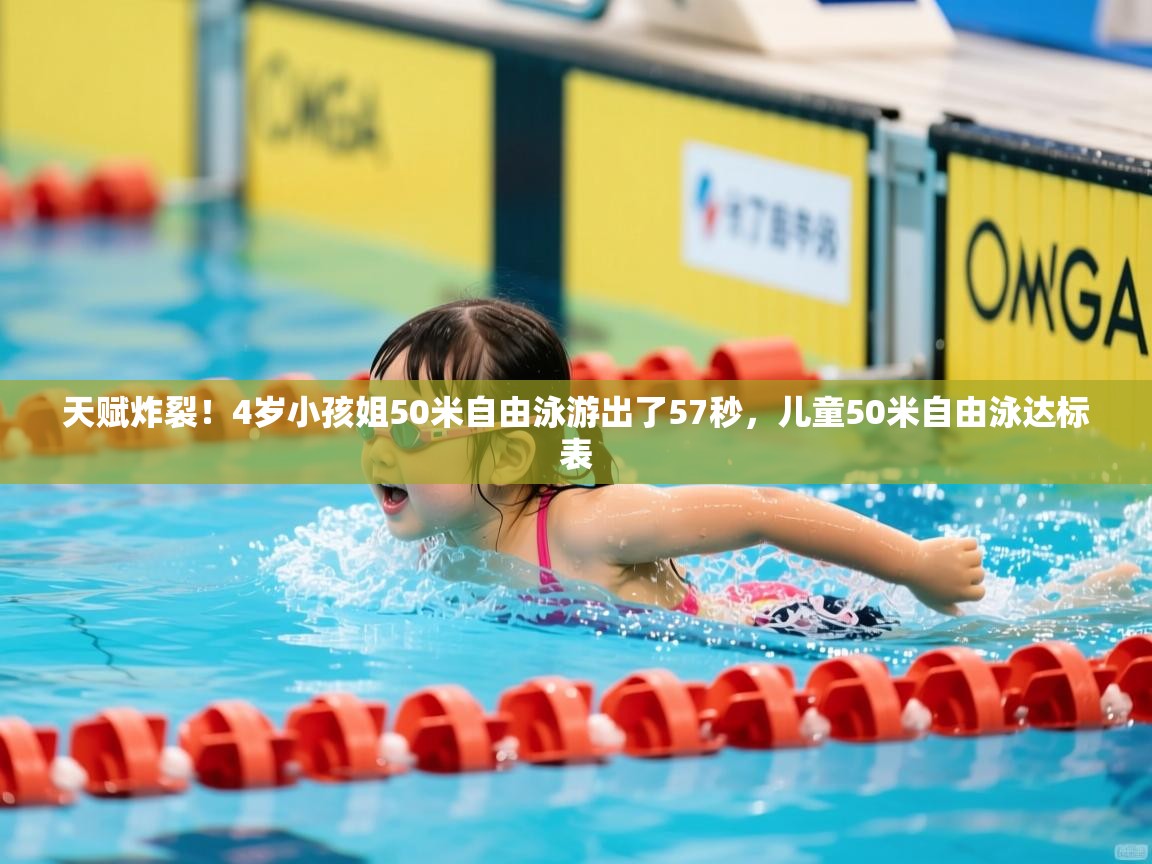 2025开云体育登入口网页版天赋炸裂!4岁小孩姐50米自由泳游出了57秒,儿童50米自由泳达标表 第4张